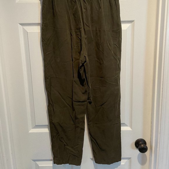 ZARA Green Corduroy Pants - Picture 3 of 3